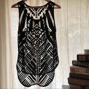 Geometric burnout tank
